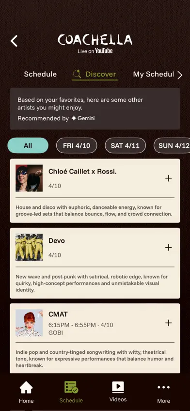 Coachella Livestream screenshot 3