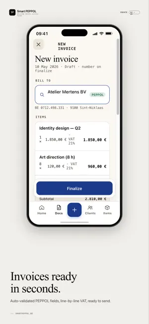 Smart PEPPOL screenshot 2