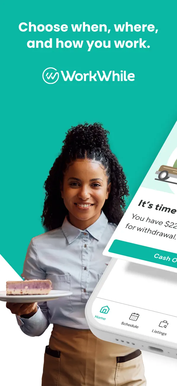 #1. WorkWhile (iOS) Von: Workforce as a Service, Inc.