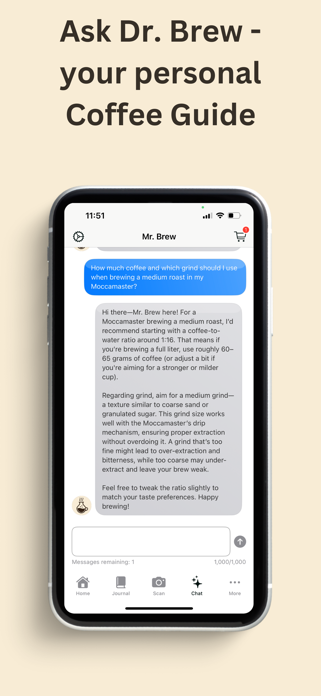 BrewLab: AI Coffee Journal Screenshot 5 of 6