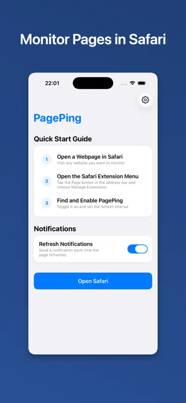 PagePing: Auto Refresh Page screenshot 1 of 4