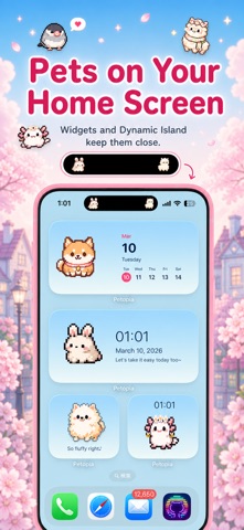 Petopia - Cute Animal Widgets iPhone screenshot
