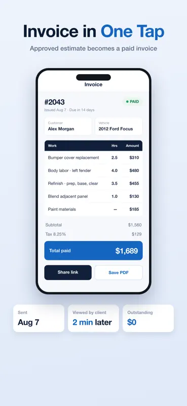 Car Repair Estimator Repair+ screenshot 4 of 5