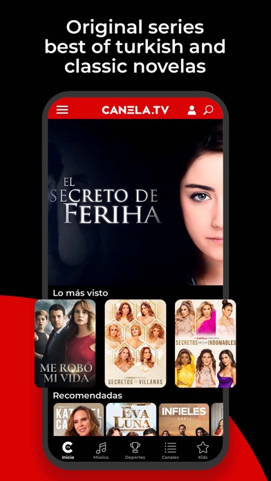 Canela.TV - Series and Movies Screenshot