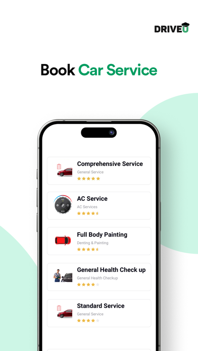 DriveU: Car Drivers & Services Screenshot