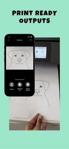 Petdraw: Pet Photo Art Editor iPhone screenshot