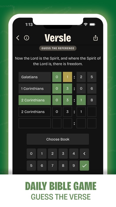 Versle | Daily Bible Game Screenshot
