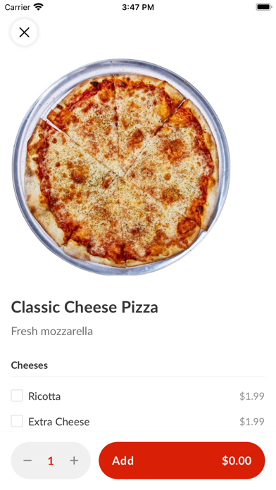 Adamos Pizza Screenshot