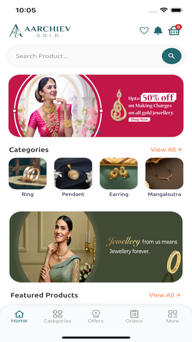 Screenshot #1 pour Aarchiev Gold Jewellery Store