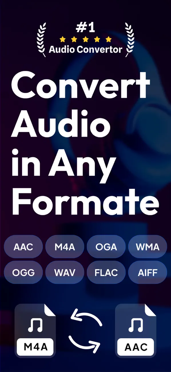 Screenshot #1 pour Convertisseur audio IA