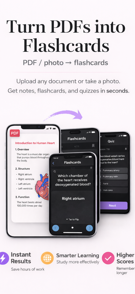SmartNote AI: Study Notes screenshot 1
