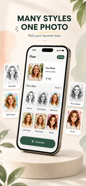 Flow-Coloring Book for Adults screenshot 3