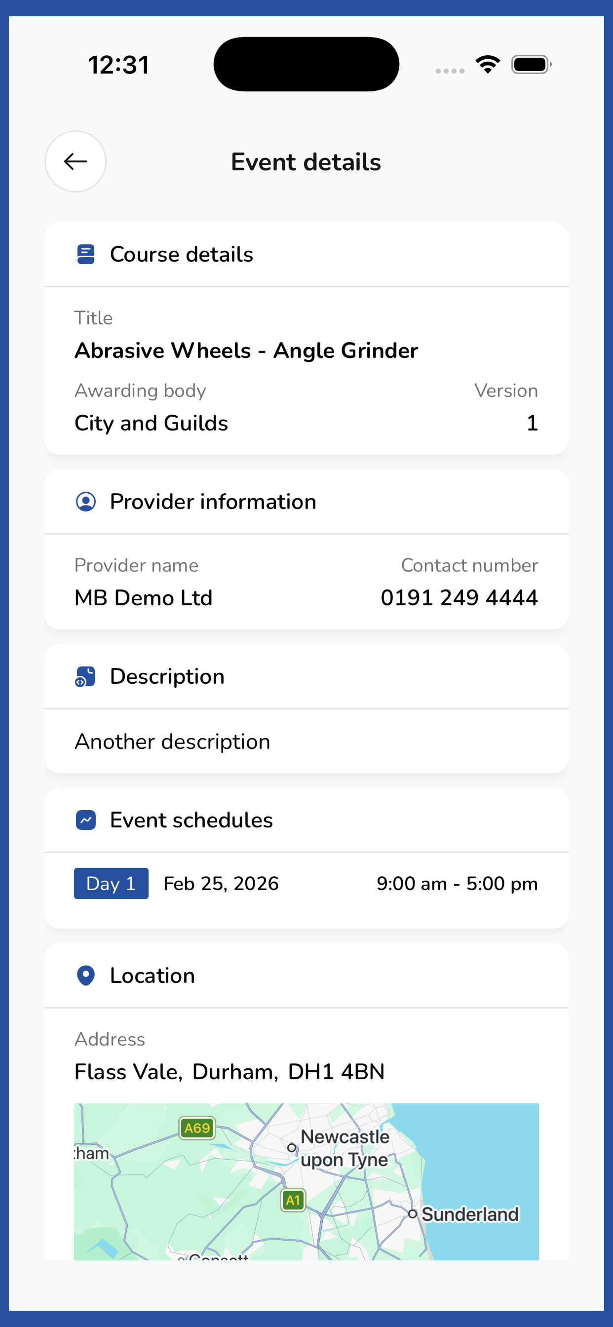 Workprove Workpass screenshot 3
