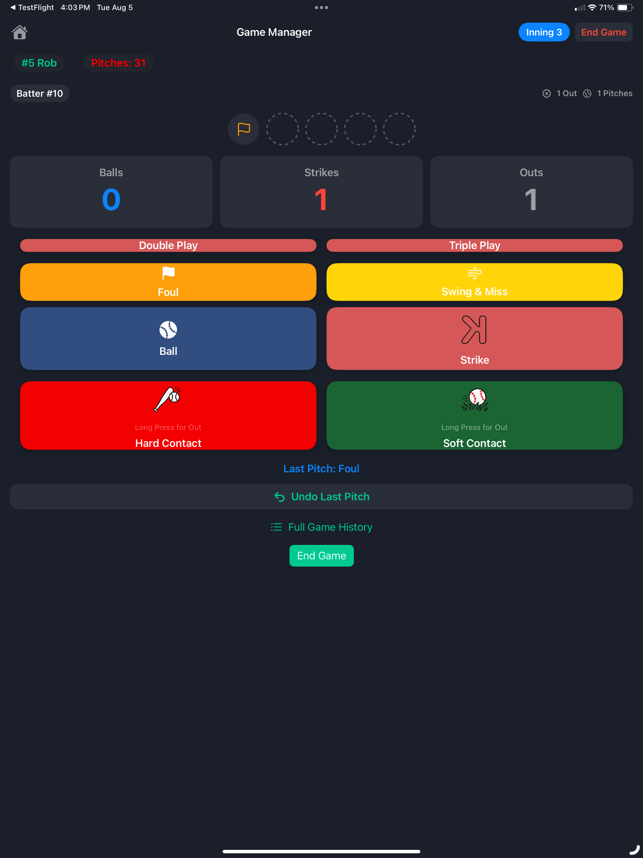 StrikeCraft - Pitch Tracker screenshot 12