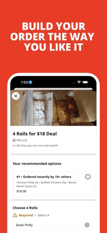 App screenshot