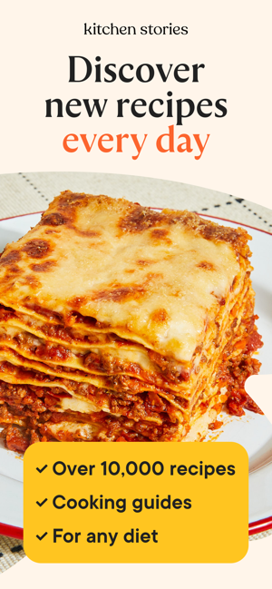 Kitchen Stories Easy Recipes Screenshot