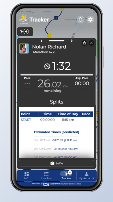 B.A.A. Racing App Screenshot