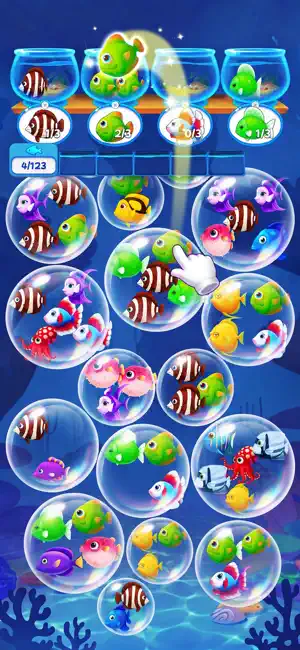 Fish Sort Puzzle - Bubble Jam screenshot 1