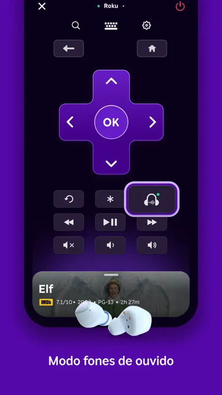 Roku Remote (Official) screenshot 4 of 6