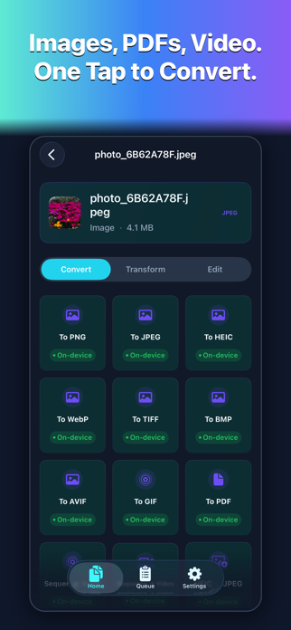 Filemorph: Convert & Edit Screenshot 3 of 7
