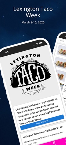 Lexington Taco Week Screenshot 1 of 5