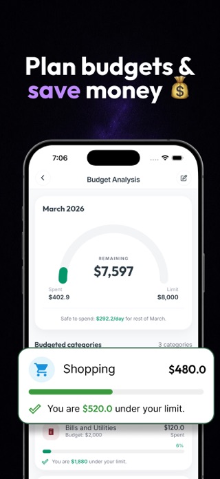 Expense Tracker & Budgeting Screenshot 3 of 8