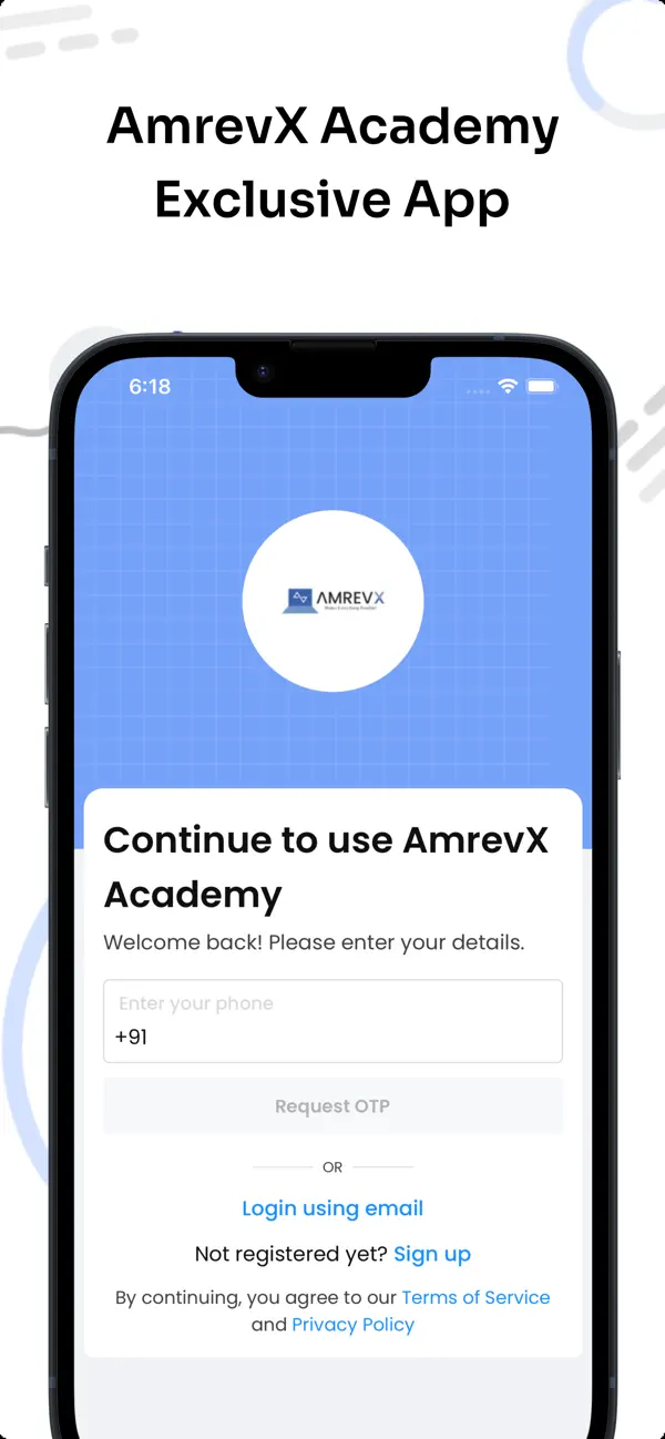 Screenshot #1 pour AmrevX Academy