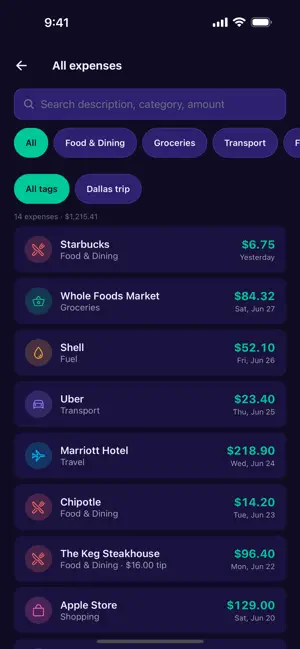 Tuck: Receipt Expense Tracker screenshot 4