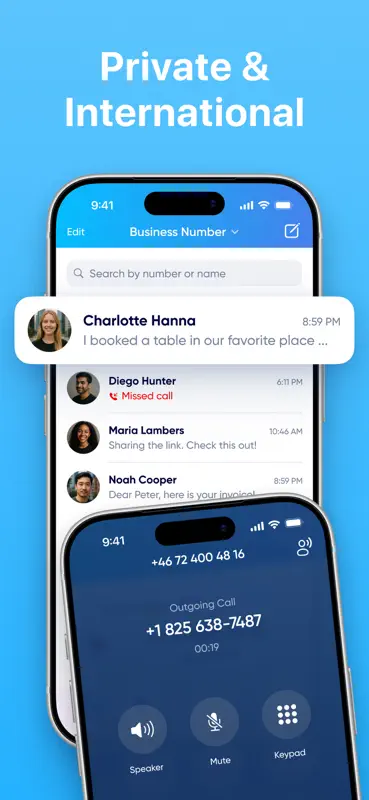 SIMless - 2nd Phone Number screenshot 1 of 4