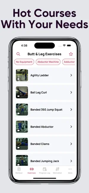Big Butt & Leg Workout Planner screenshot 4
