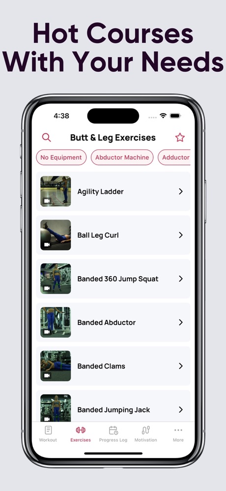 Butt & Leg Workout for Women screenshot 4