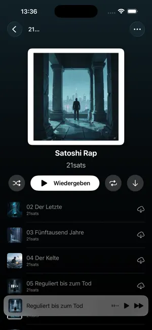 Faraday: Musikplayer screenshot 3