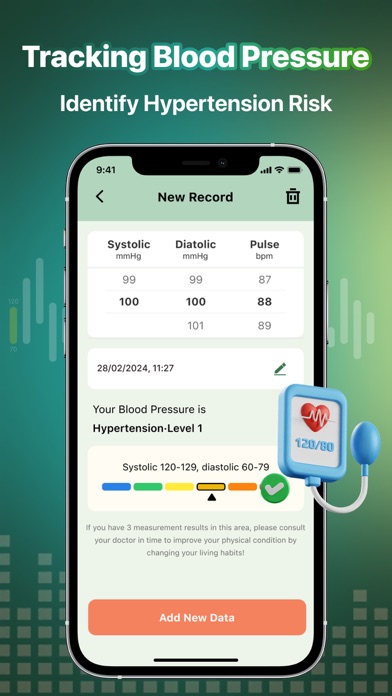 HeartBeet: BP & Sugar Track Screenshot