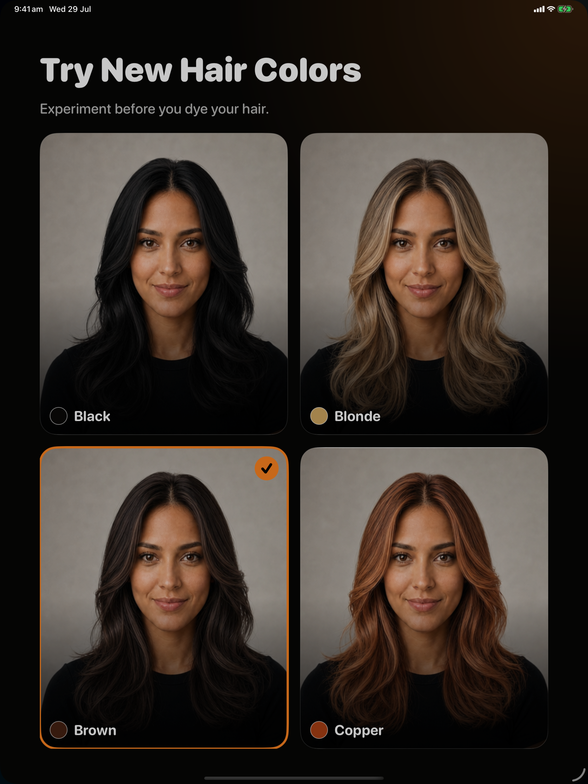 Try on Hairstyles screenshot 10