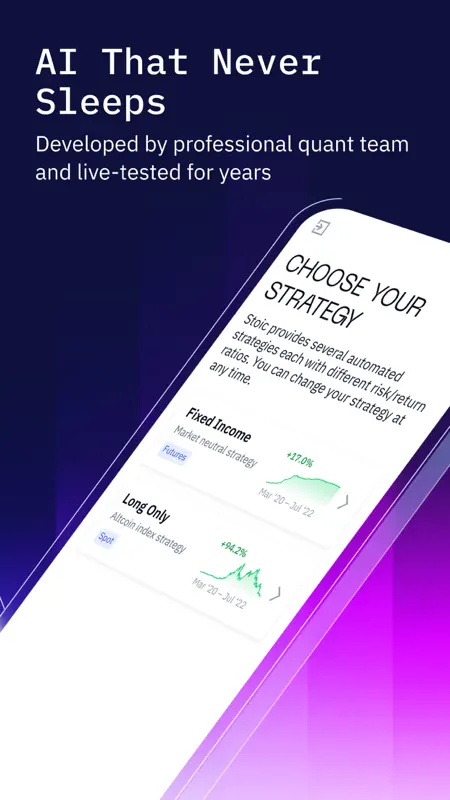 Stoic AI: Crypto Trading Bot screenshot 2 of 7