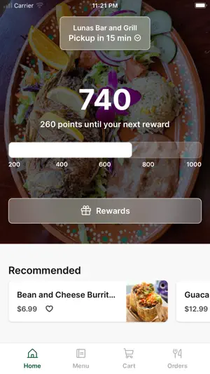 Luna's Bar and Grill screenshot 1
