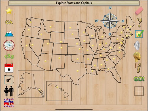 States & Capitals Study Unitのおすすめ画像6