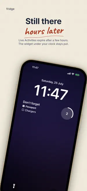 Fridge: Lock Screen Notes screenshot 4