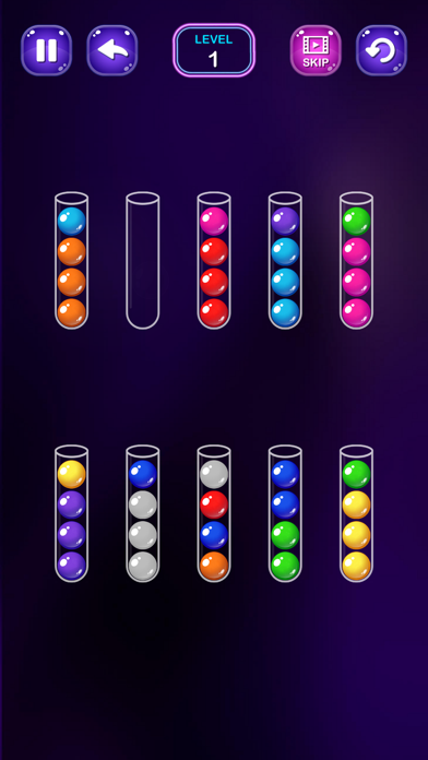 Ball Sort - Color Game Puzzle Screenshot