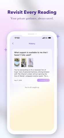 Tarot Bubble: AI Readings Screenshot 4 of 5