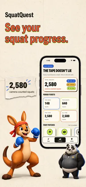 SquatQuest: Workout Game screenshot 3
