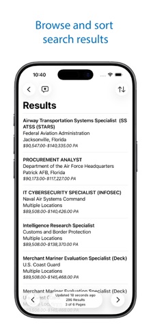 Gov Job Search Screenshot 2 of 5