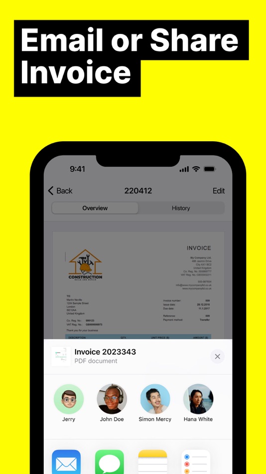 #6. Freebie Invoice Maker (iOS) 由: Invoice Maker Pro s.r.o.