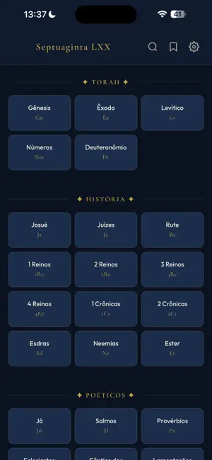 Septuaginta LXX em Portugues screenshot 1