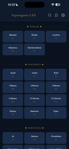 Septuaginta LXX em Portugues screenshot 1