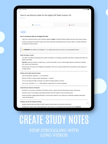 Ozard: AI Study Companion iPad screenshot 3