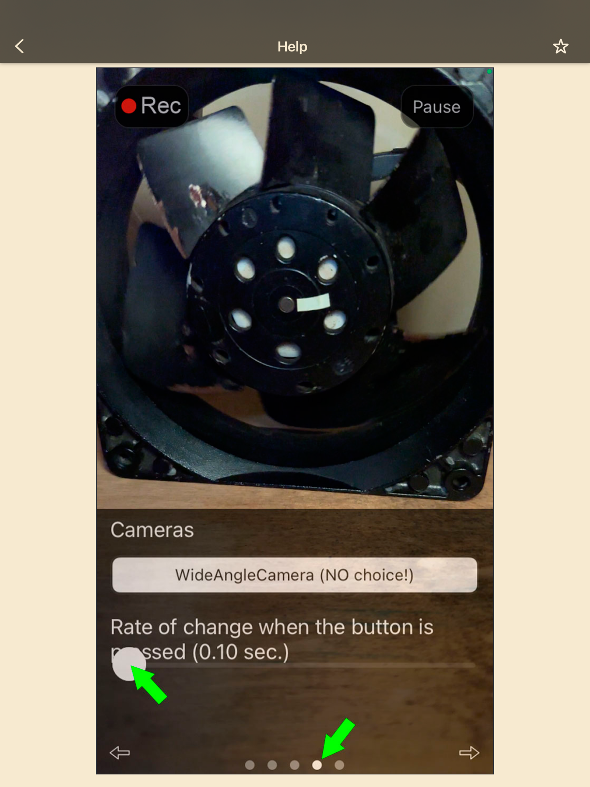 Video tachometer for business screenshot 17