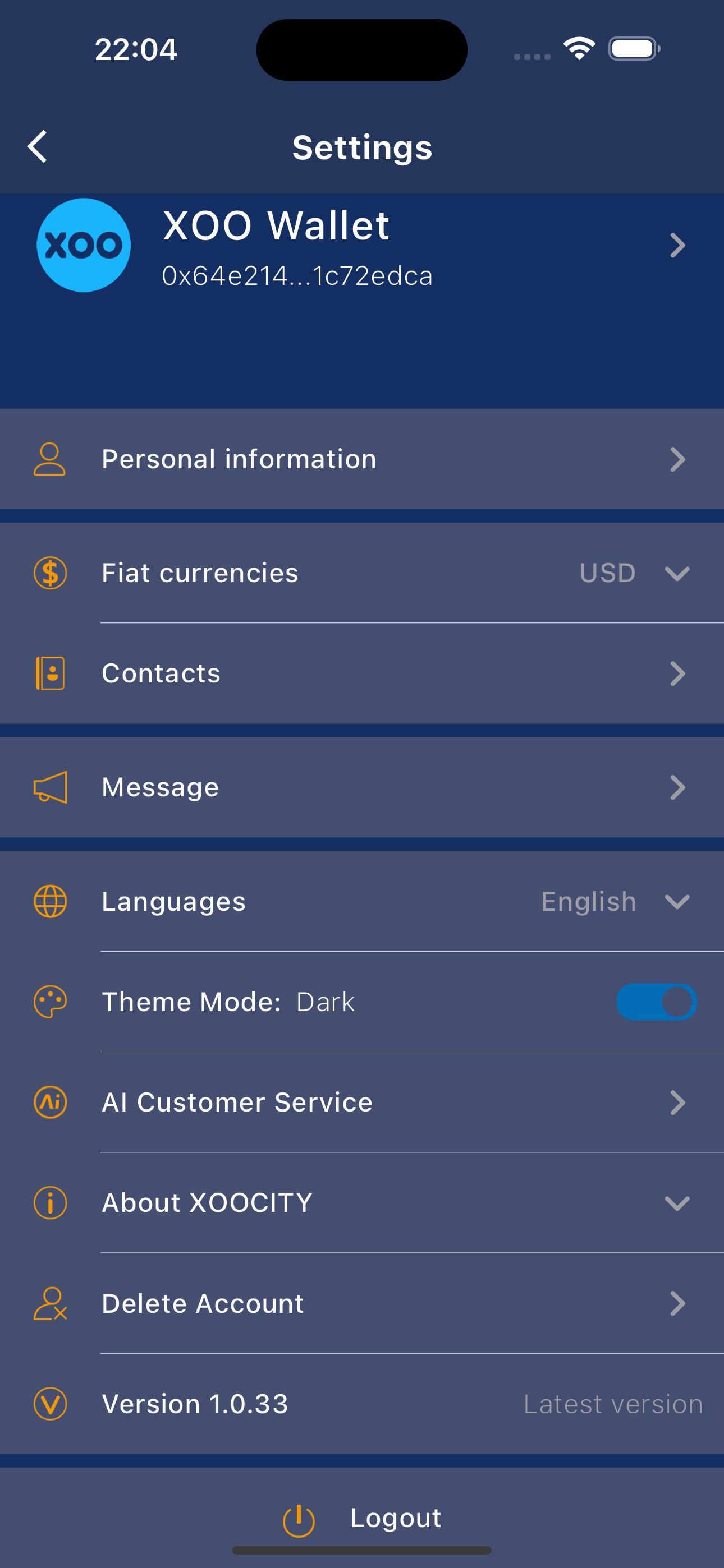 XOO Wallet