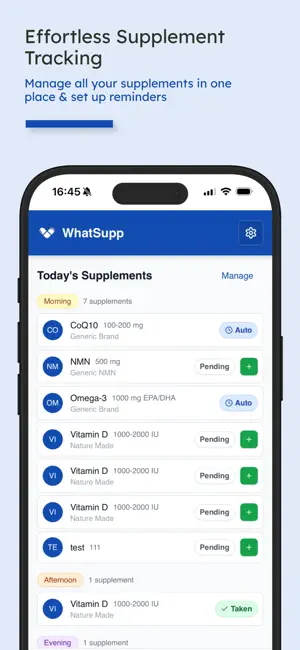 Dosette: Supplement Tracker screenshot 3