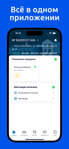 ГЭС Абонент iPhone screenshot